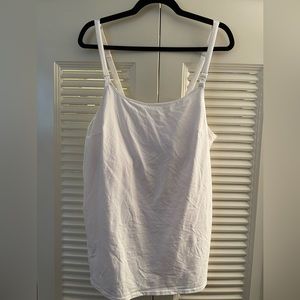 White Nursing tank from Lane Bryant